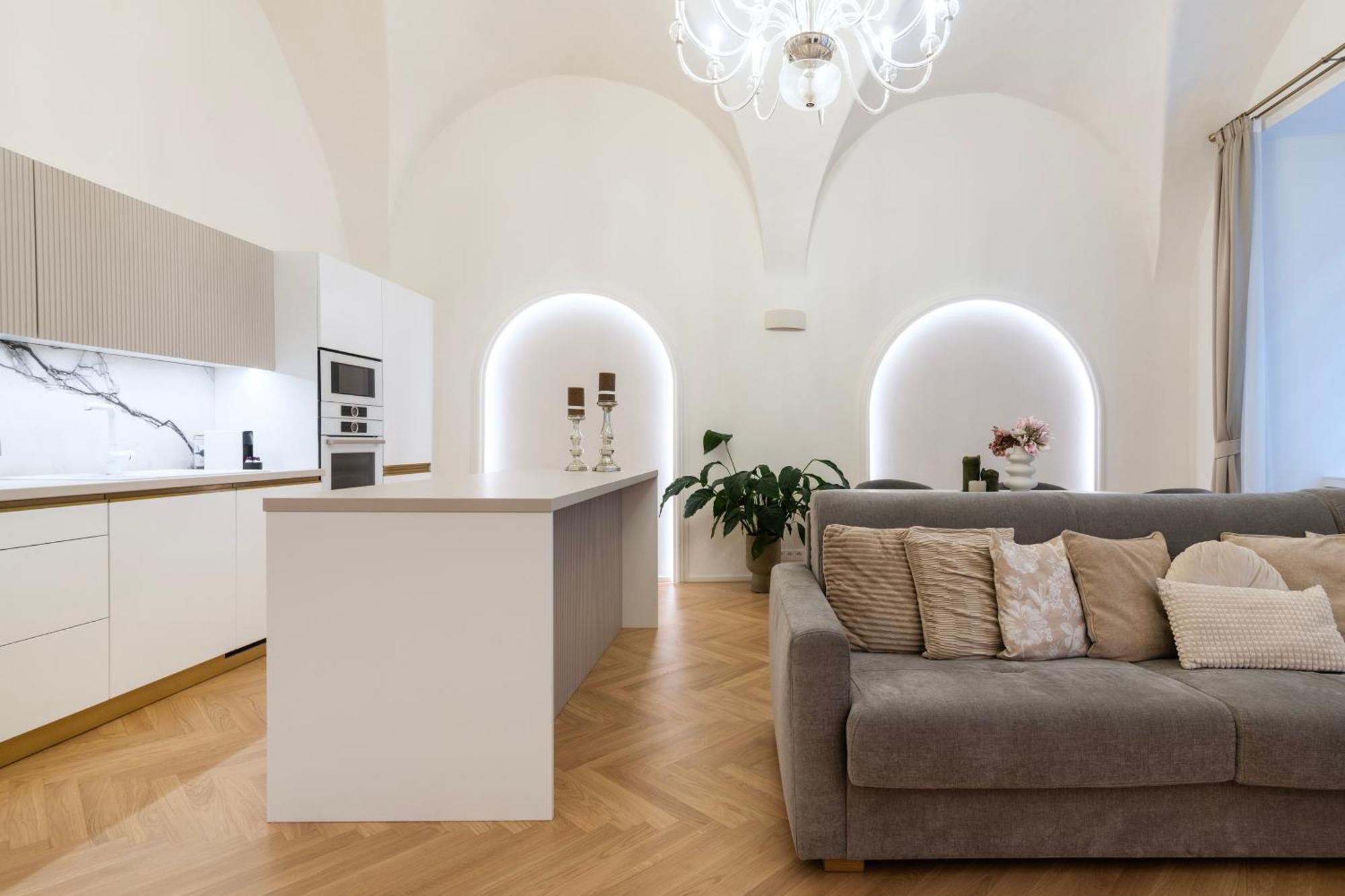 Arch Iv. Leilighet Praha Eksteriør bilde
